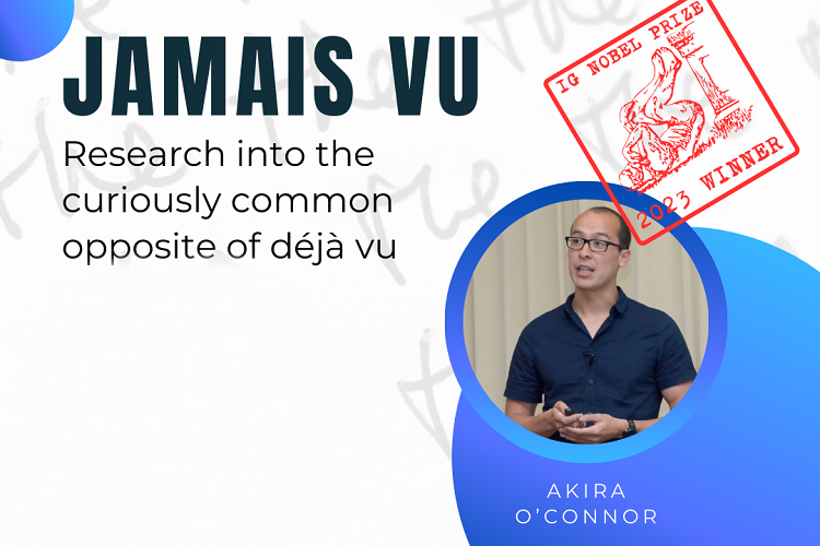 Ig Nobel Prize winner for Literature - Akira O'Connor